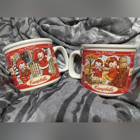 Campbell's Soup Cup Set of 2 - Picture 3 of 8
